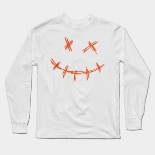 Smiley Face Long Sleeve T-Shirt